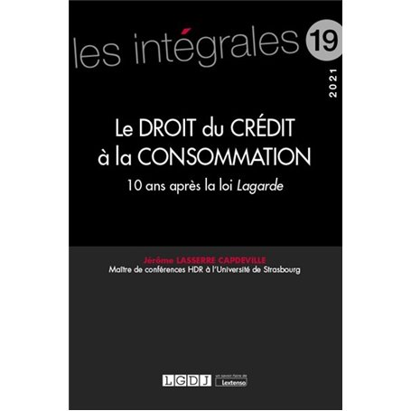 Le droit du crédit à la consommation