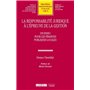 La responsabilité juridique à l'épreuve de la gestion