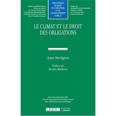 Le climat et le droit des obligations
