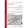 Études de droit constitutionnel lusophone