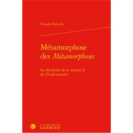Métamorphose des Métamorphoses