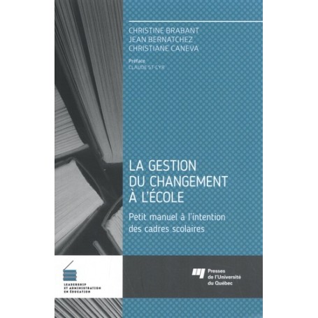 La gestion du changement à l'école