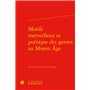Motifs merveilleux et poétique des genres au Moyen Âge