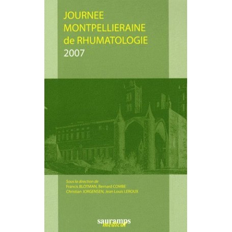 JOURNEES MONTPELLIERAINES DE RHUMATOLOGIE 2007