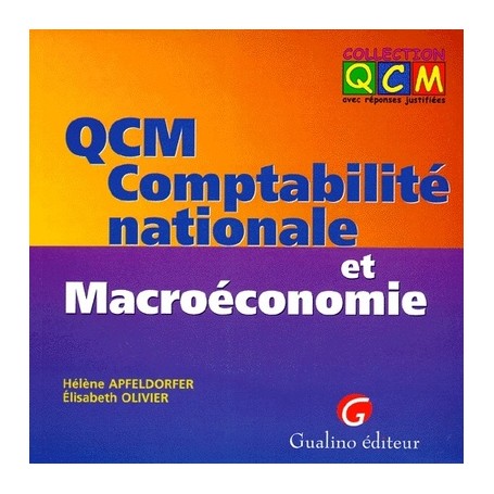 qcm. comptabilité nationale et macroéconomie