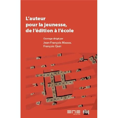 L'auteur pour la jeunesse, de l'édition à l'école