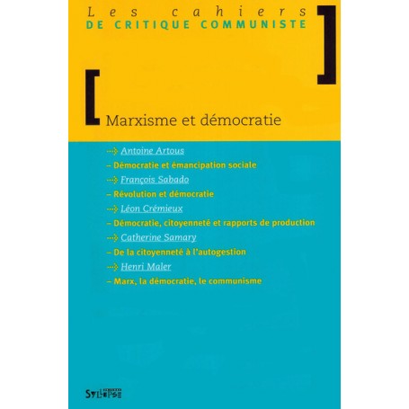 marxisme et democratie