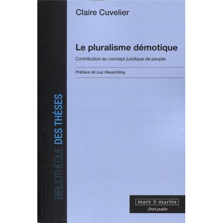 Le pluralisme démotique