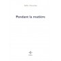 Pendant la matière