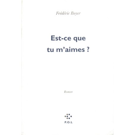Est-ce que tu m'aimes ?