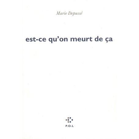 est-ce qu'on meurt de ça