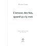 L'amour, des fois, quand ça s'y met