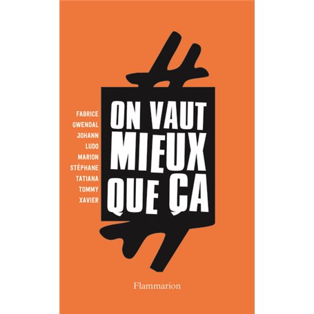 -On vaut mieux que ça