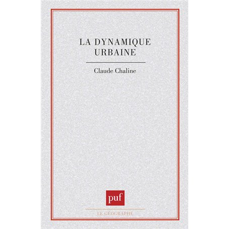 La dynamique urbaine