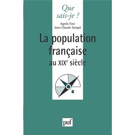 La population française au XIXe siècle