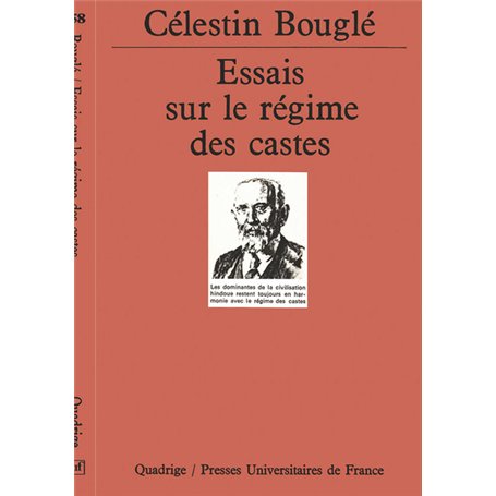 Essais sur le régime des castes