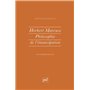 Herbert Marcuse. philosophie de l'émancipation