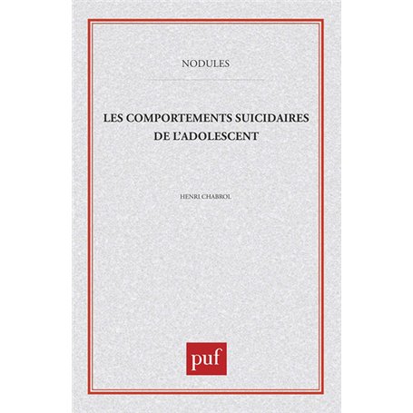 Comportements suicidaires adolescents