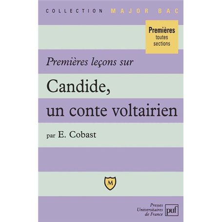 Premières leçons sur « Candide », un conte voltairien