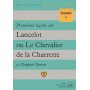 Premières leçons sur « Lancelot ou le chevalier de la charrette »