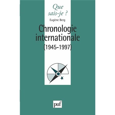 Chronologie internationale 1945-1995