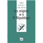 Les origines de la Ve République
