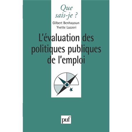 L'évaluation des politiques publiques de l'emploi