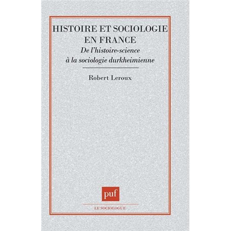 Histoire et sociologie en France