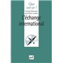 L'échange international
