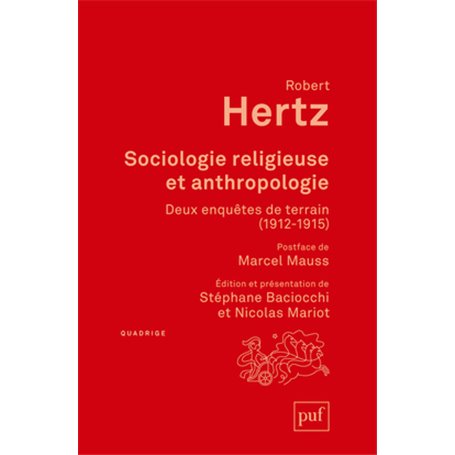 Sociologie religieuse et anthropologie