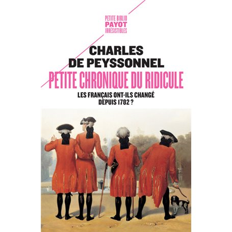 Petite chronique du ridicule