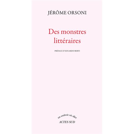 Des monstres littéraires