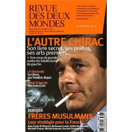 Revue des Deux Mondes Novembre 2019