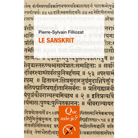 Le sanskrit
