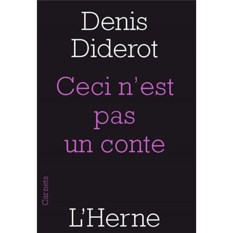 ceci n'est pas un conte