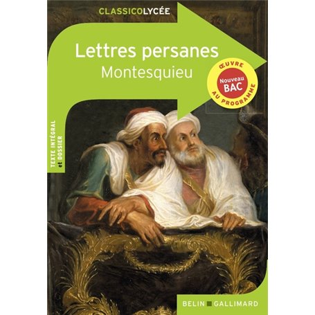 LETTRES PERSANES - MONTESQUIEU
