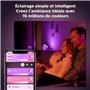 Philips Hue White & Color Ambiance. lampe Iris. compatible Bluetooth.