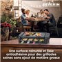 SEVERIN RG9646 Appareil a raclette 8 personnes 1 400 W - Plaque de cui