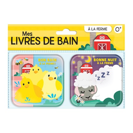 Mes livres de bain : A la ferme