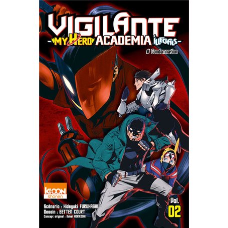 Vigilante - My Hero Academia Illegals T02