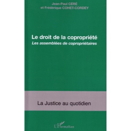 Le droit de la copropriété