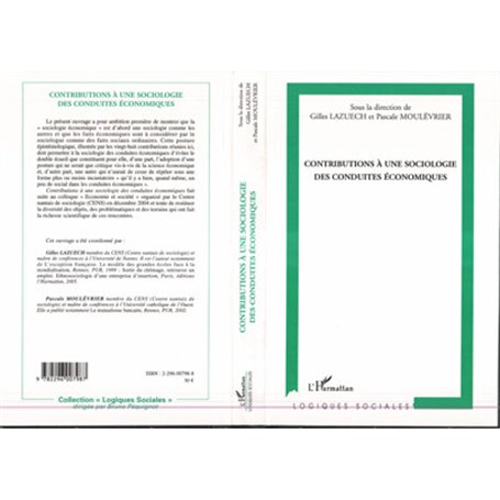 Contributions à une sociologie des conduites économiques