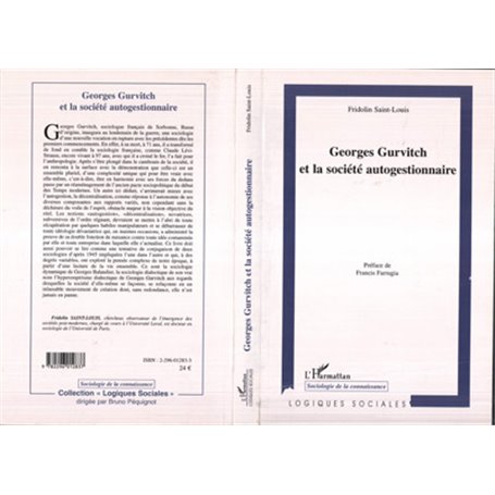 Georges Gurvitch et la société autogestionnaire