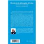 Histoire de la philosophie africaine