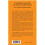 L'exploitation coloniale des forêts en Côte d'Ivoire
