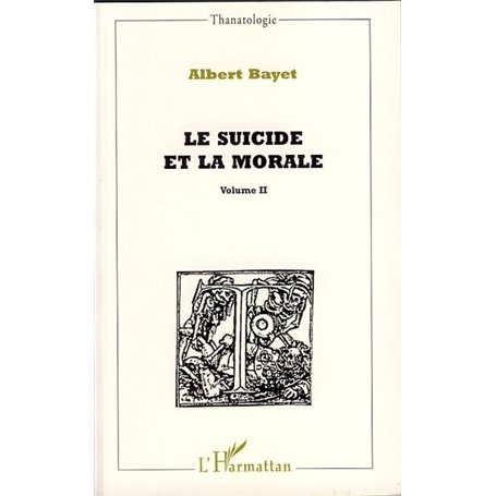 Le suicide et la morale