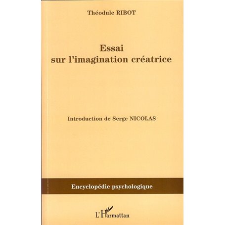 Essai sur l'imagination créatrice