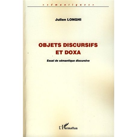 Objets discursifs et doxa