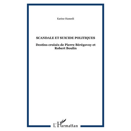 Scandale et suicide politiques