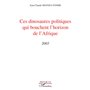 Ces dinosaures politiques qui bouchent l'horizon de l'Afrique